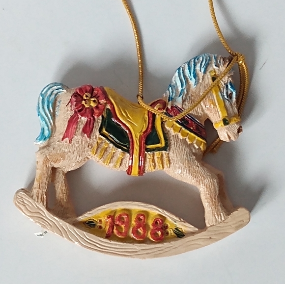 Vintage Eatons Rocking Horse Ornament - Picture 5 of 8